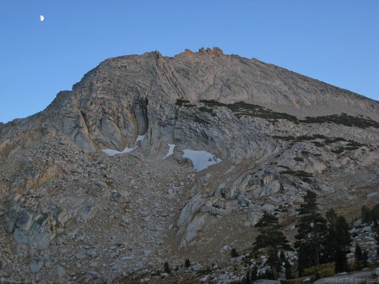 Moon over Echo Ridge