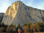 Mike under El Cap