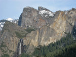 Bridalveil Falls from Tunnel View