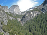 Liberty Cap, Vernal Falls, Nevada Falls