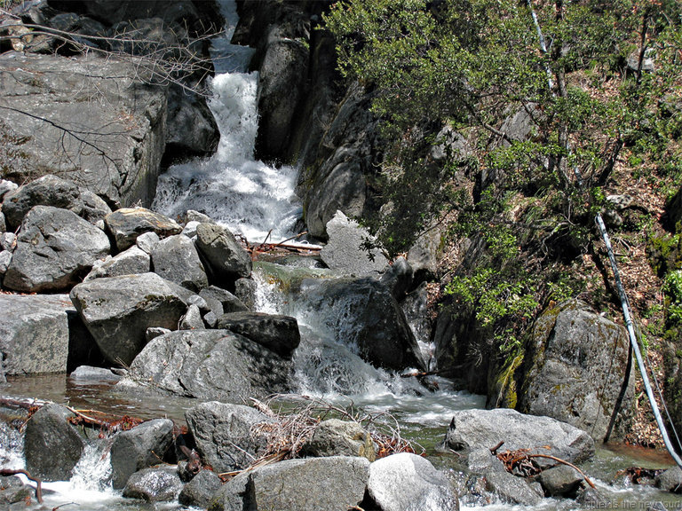 Indian Canyon Creek crossing