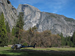 CHP helicopter at Ahwahnee Meadow