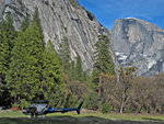 CHP helicopter at Ahwahnee Meadow