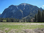 Glacier Point from Ahwahnee Meadow