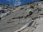 Climbers on Serenity Crack