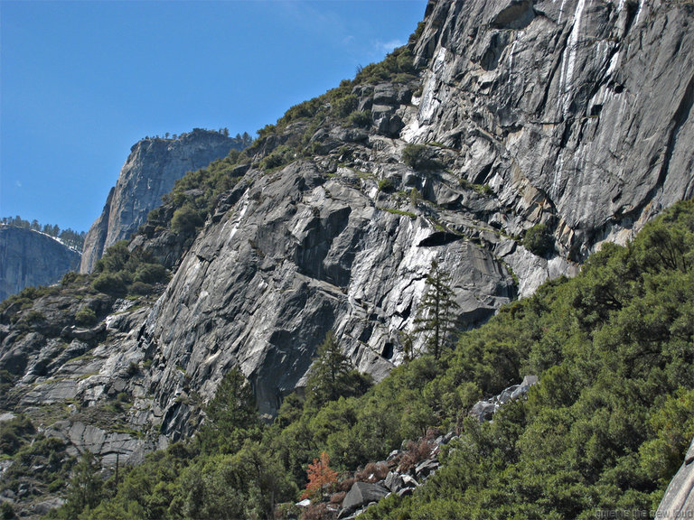 Ledges west of Royal Arches