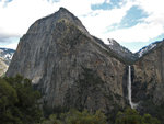 Cathedral Rocks, Bridalveil Falls