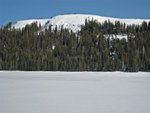 Inspiration Point from Lake Alpine