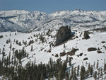 Mt. Reba rock, east from Mt. Reba