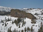 Mt. Reba rock, east from Mt. Reba