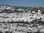 Mt. Reba rock, looking east