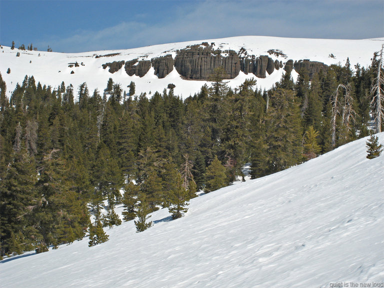 Woodchuck Basin cliffs