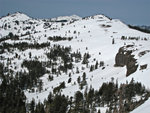 Woodchuck Basin cliffs, Mt. Reba, Mokelumne Peak