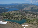 Caples Lake, Pyramid Peak, Black Butte, Round Top Lake