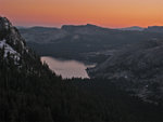 Tenaya Lake at Sunset