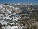 Upper and Lower Cathedral Lakes