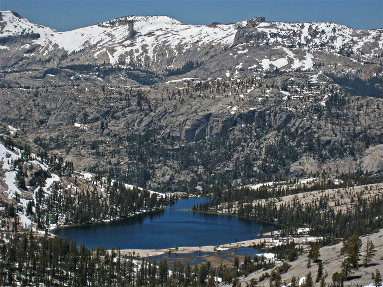 Tuolumne Peak, Lower Cathedral Lake