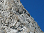 Climbers on Cathedral Peak