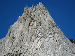 Climbers on Cathedral Peak