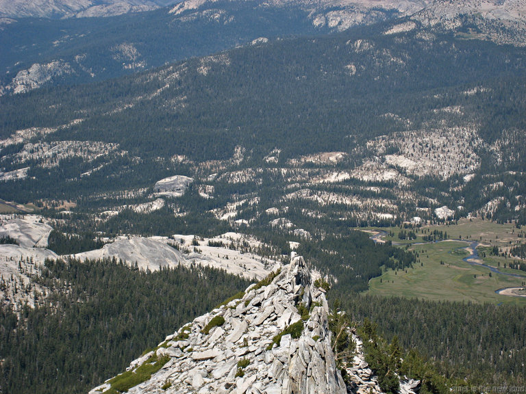 North ridge of Cathedral Peak