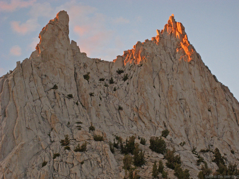 Cathedral Peak at Sunset