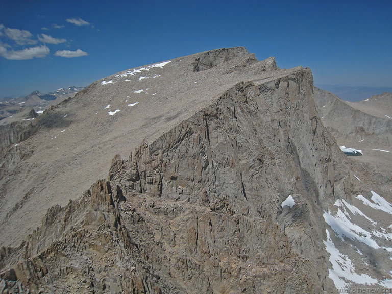 Whitney ridgeline from Mt Muir