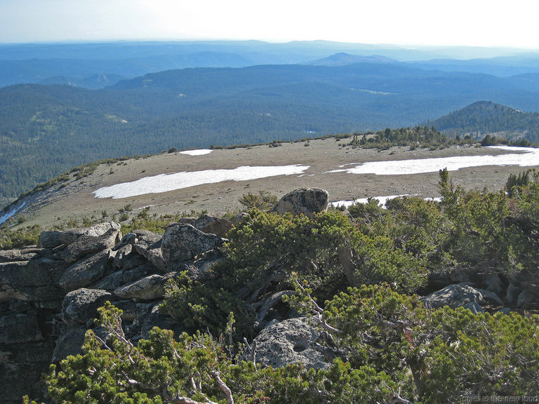 Plateau on Mount Agassiz