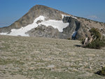 Pyramid Peak from plateau