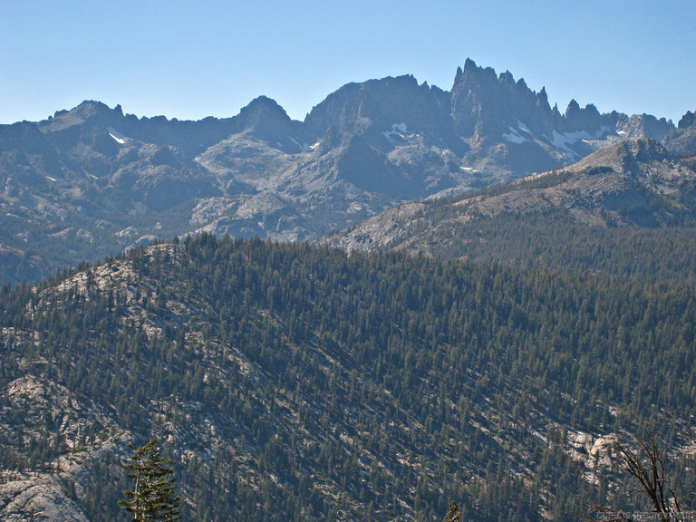 The Minarets from Minaret Summit