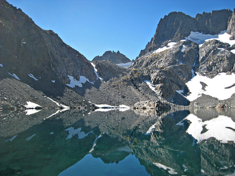 Iceberg Lake, Minarets