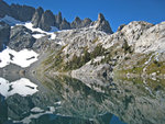 Iceberg Lake, Minarets