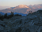 Mammoth Mountain at sunset