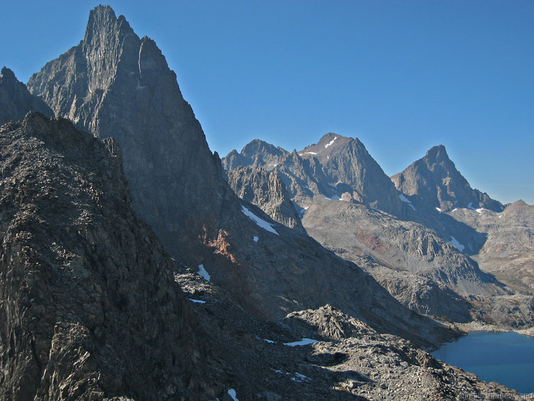 Clyde Minaret, Mt Ritter, Banner Peak