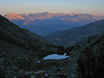 Mammoth Mountain at sunset