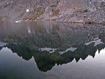 Minarets, Cecile Lake at sunset