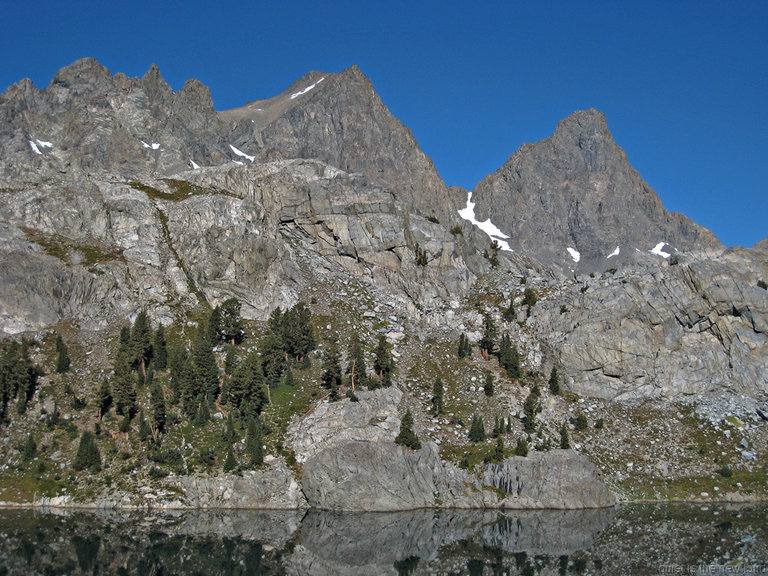 Ritter Pinnacles, Mt Ritter, Banner Peak, Iceberg Lake