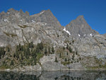 Ritter Pinnacles, Mt Ritter, Banner Peak, Iceberg Lake