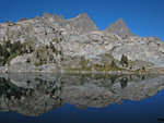 Ritter Pinnacles, Mt Ritter, Banner Peak, Iceberg Lake