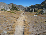 Trail under Iceberg Lake