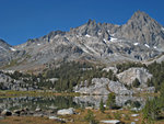 Ediza Lake, Ritter Pinnacles, Mt Ritter