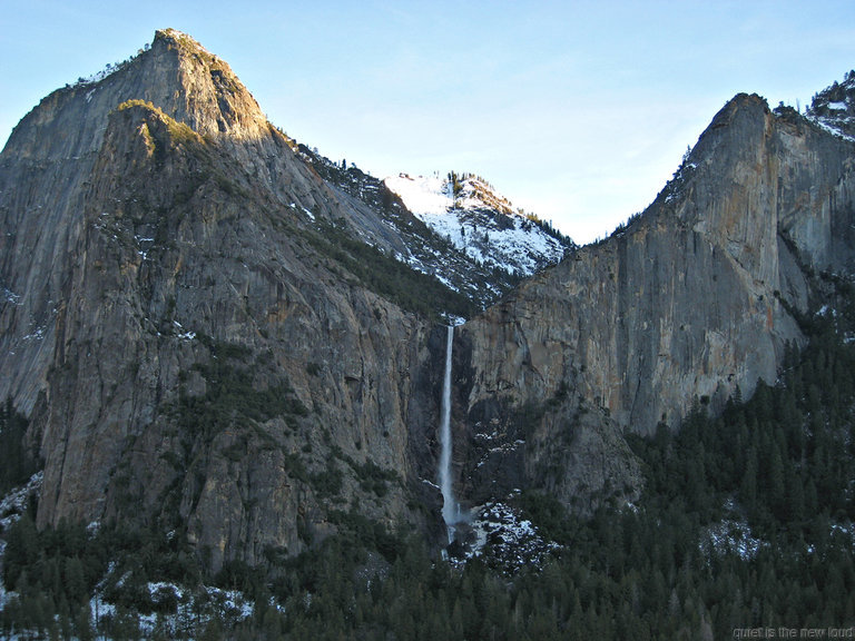 Cathedral Rocks, Bridalveil Falls, Leaning Tower