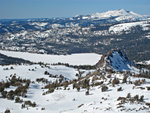 Caples Lake, Black Butte, Pyramid Peak