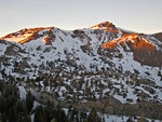 Red Lake Peak at sunset