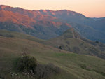 Goat Rock at sunset