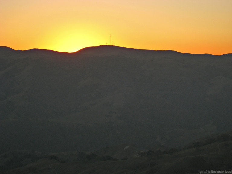 Mt Allison at sunset