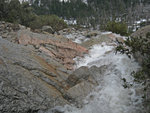 Waterfall crossing Snow Creek Trail