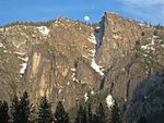 Moon over Taft Point