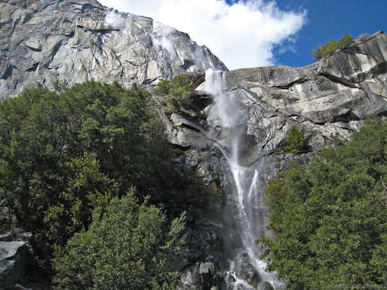 Base of Horsetail Falls