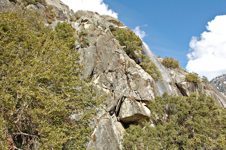 Base of Horsetail Falls