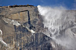 Horsetail Falls, climber's rope